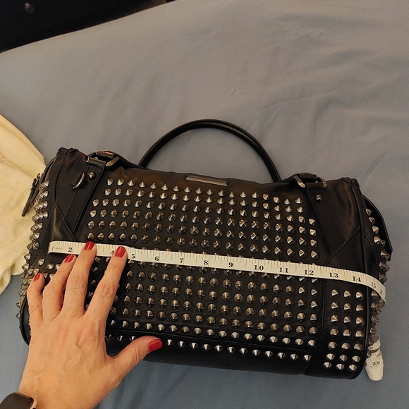 Burberry Studded Leather MD Tote - Picture 8 of 13